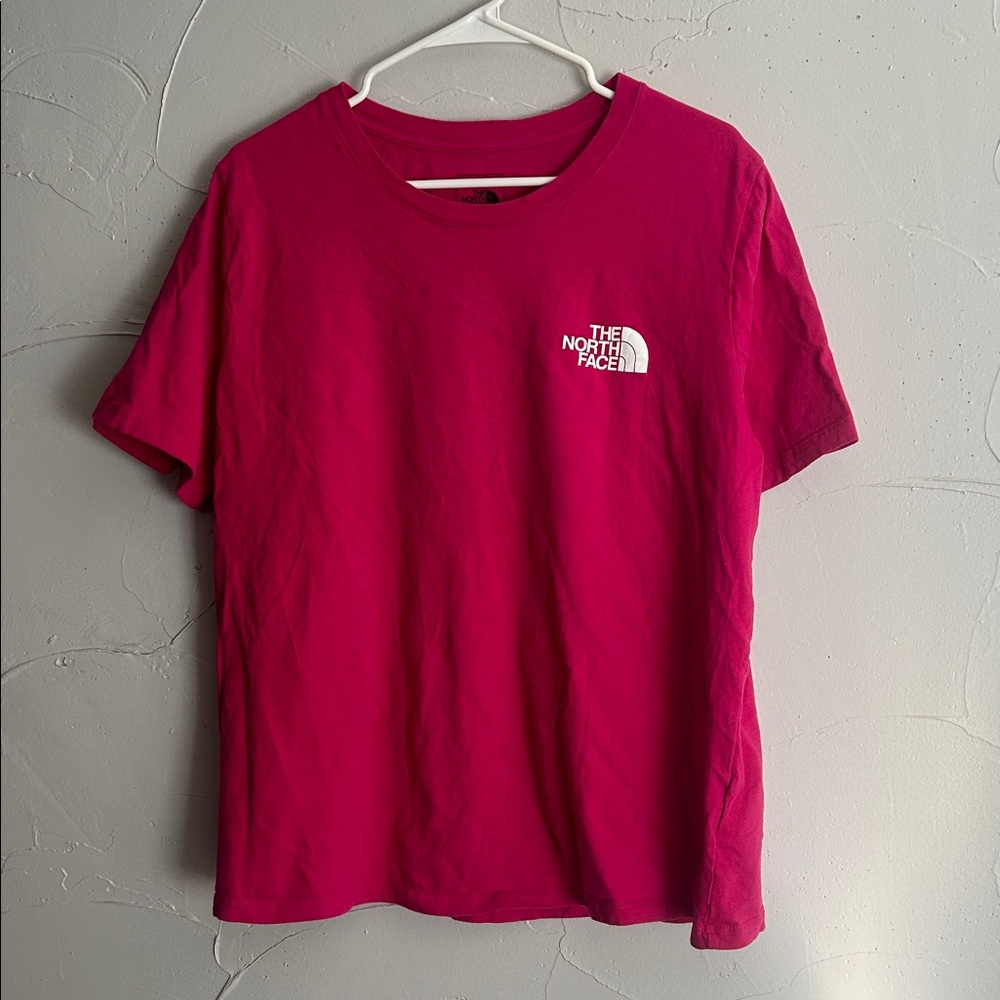 The North Face Raspberry Pink Logo Tee
